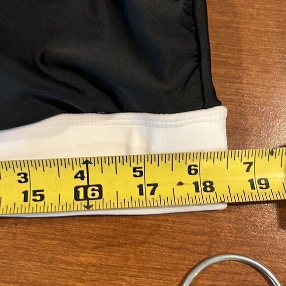 NWT Aqua Couture bikini top with swim shorts size 2x - Picture 6 of 8